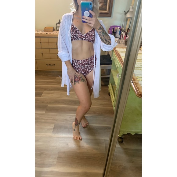 Large, Baltex, white swim coverup - Picture 2 of 12